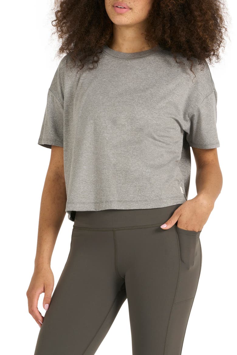 Energy Tee, Main, color, HEATHER GREY