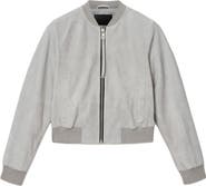 AllSaints Orten Suede Bomber Jacket