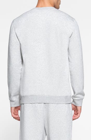 Cotton Blend Crewneck Sweatshirt