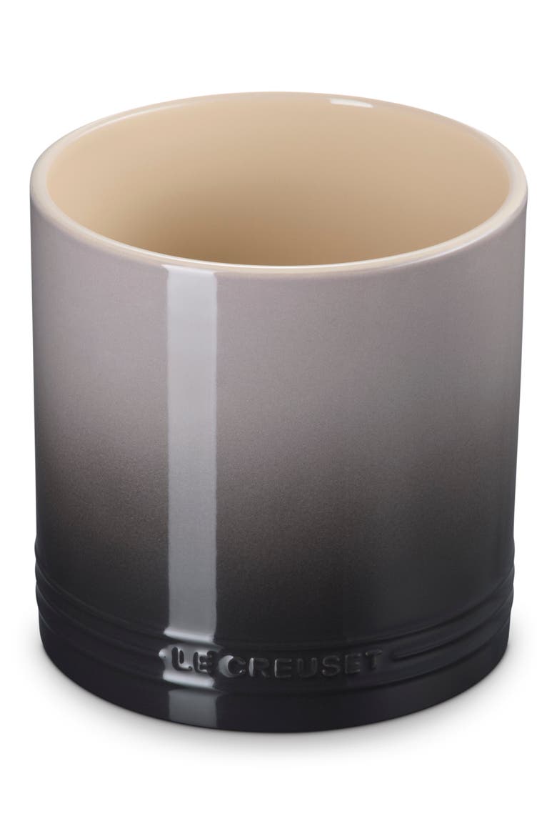 Signature Stoneware Utensil Crock, Alternate, color, OYSTER