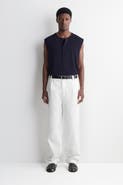 COS Cotton Henley Tank Top