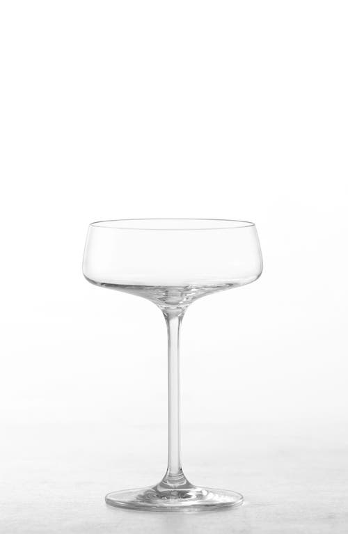 Schott Zwiesel Sensa Set Of 4 Coupé Cocktail Glasses In Clear