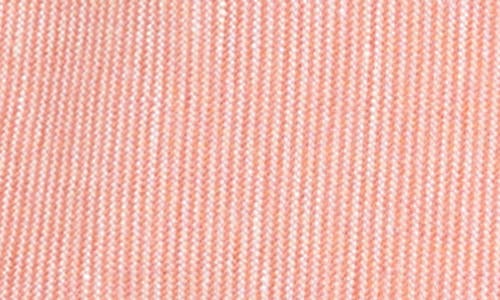 Tommy Bahama Isla Sands Pleated Stripe Linen Blend Shorts In Red Sunset