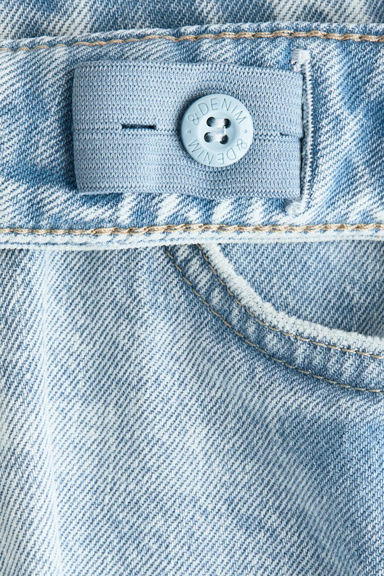 Baggy Fit Bootcut Leg Jeans, Alternate, color, Light denim blue