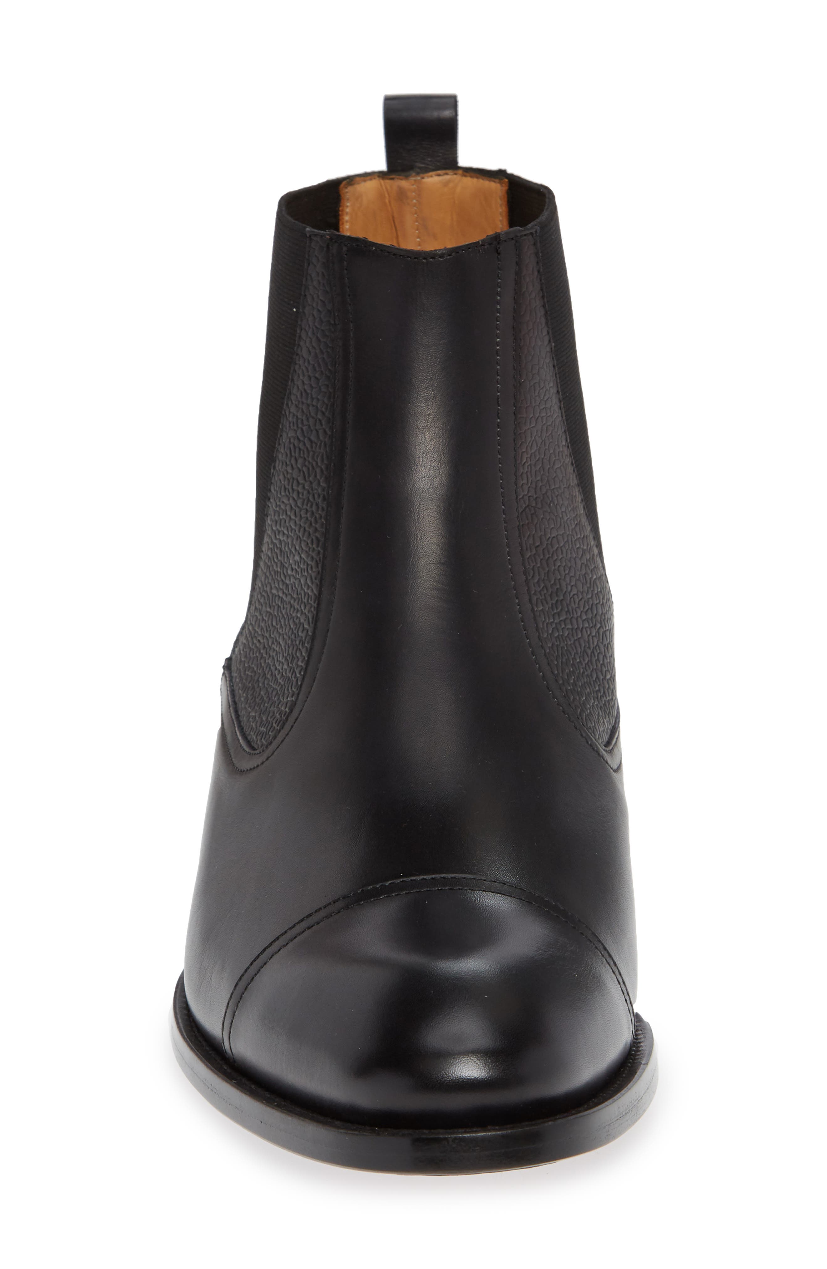 Mezlan Higgins Cap Toe Chelsea Boot, Alternate, color, 