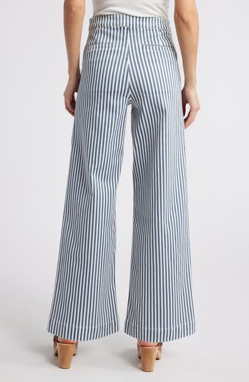 Tailored Wide Leg Pants