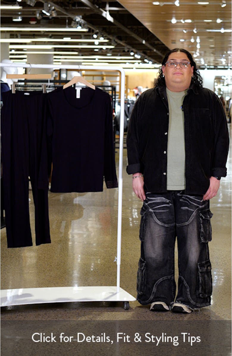 Sophie Lace Trim Mercerized Cotton Pajamas, sales video thumbnail