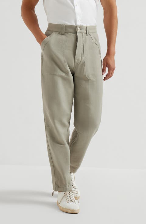 Drill trousers