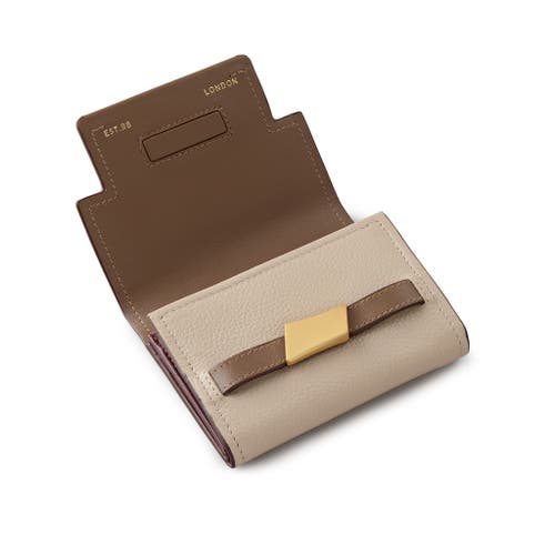 Radley The Christina- Colourblock Medium Flapover Wallet In Brown