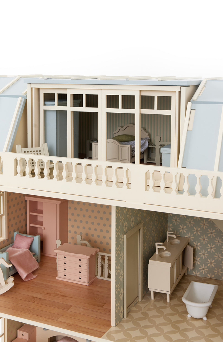 Little Forest Animals House of New York Dollhouse, Alternate, color, 3 × Led / With Doll Family