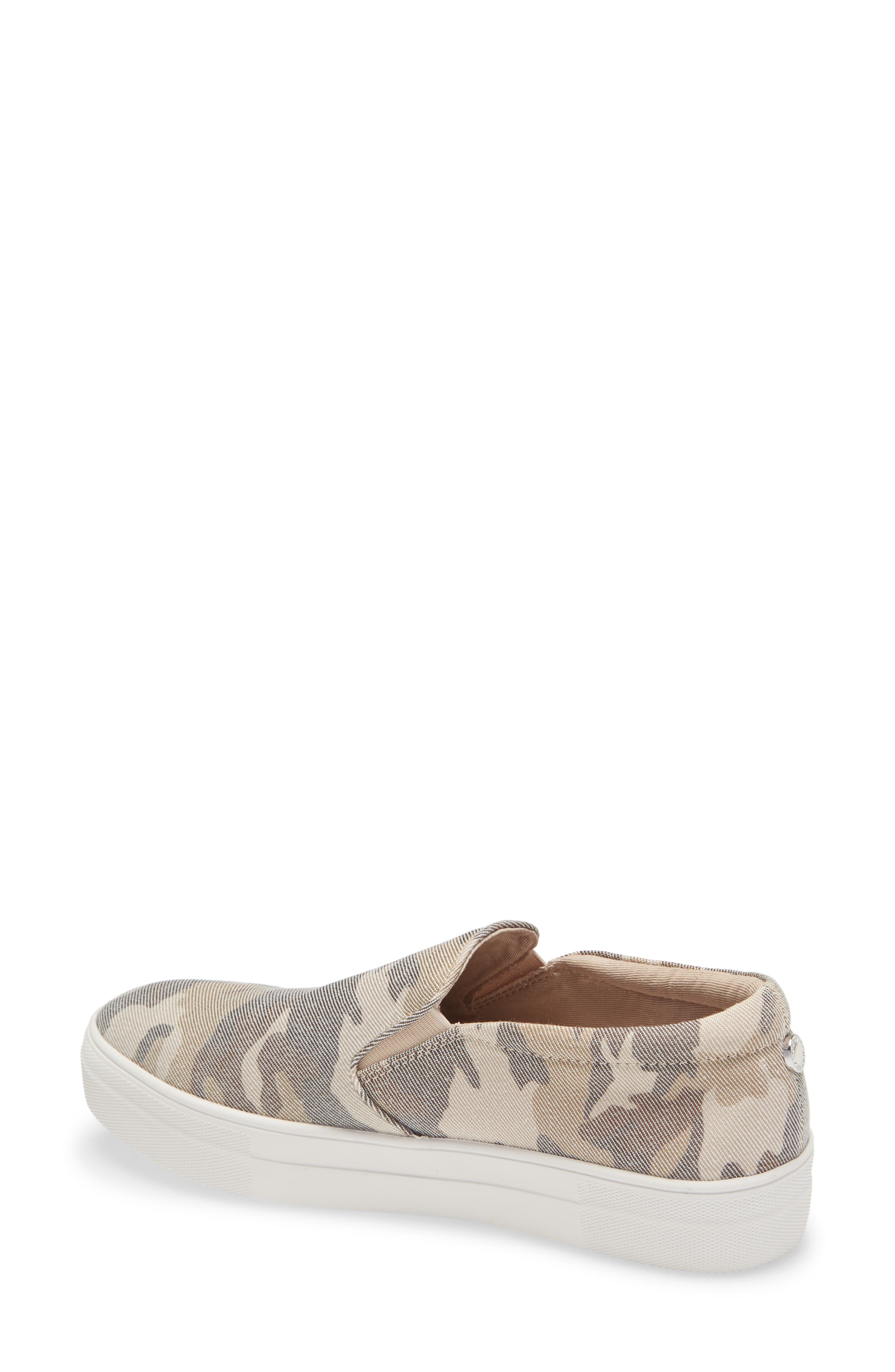 Gills Platform Slip-On Sneaker, Alternate, color, TAN CAMO