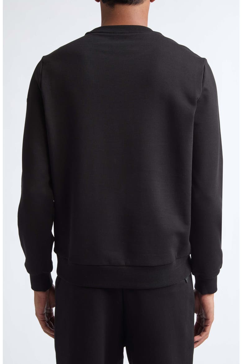 Logo Graphic Sweatshirt, Alternate, color, BLACK