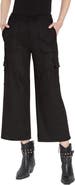 Lysse Anita Faux Suede Crop Cargo Pants