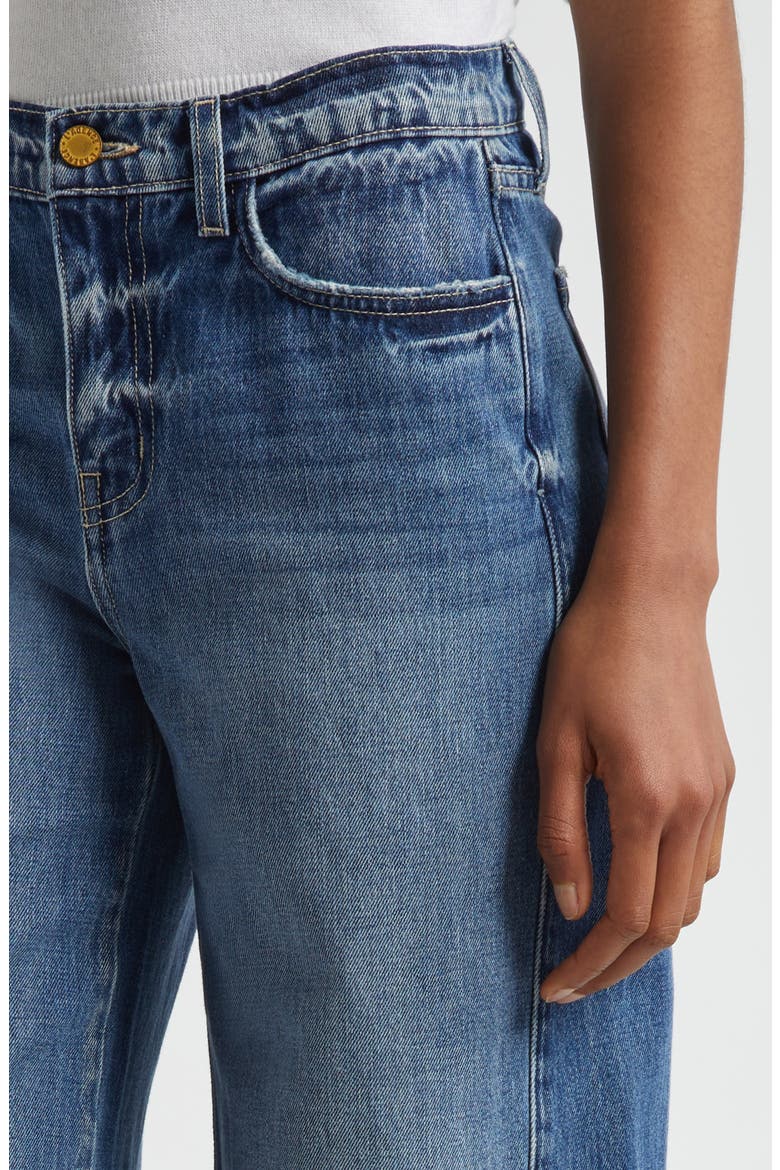 Beau High Waist Wide Leg Jeans, Alternate, color, ORTEGA