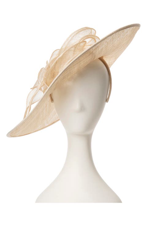 Sinamay Flower Fascinator