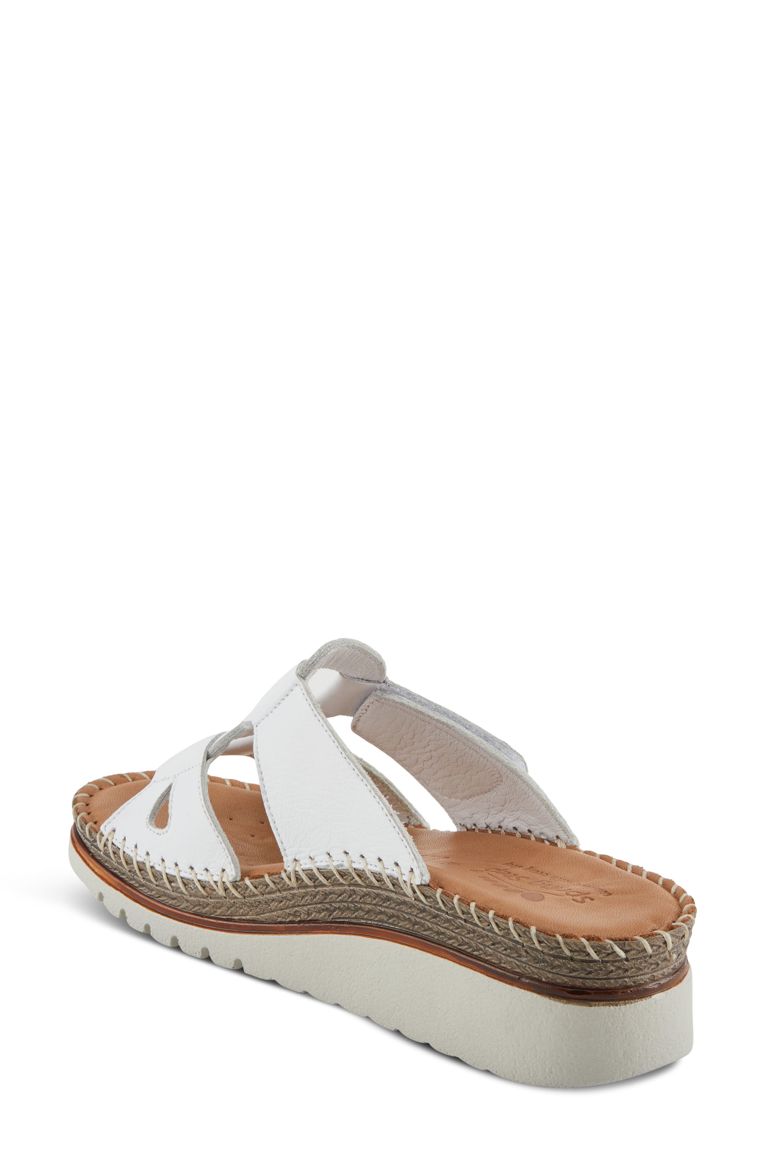 Spring Step Montera Platform Sandal, Alternate, color, White