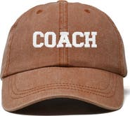 Dalix Coach Embroidered Sports Dad Cap
