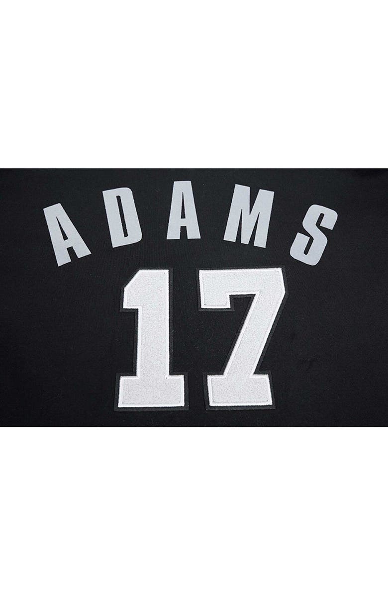PRO STANDARD Men's Pro Standard Davante Adams Black Las Vegas Raiders Player Name & Number Hoodie T-Shirt, Alternate, color, 