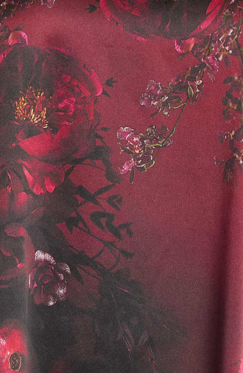 Lunya x Putnam Designs Washable Silk Short Pajamas, Alternate, color, Rouge