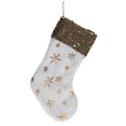Multicolored Christmas Glitz Sequin Stocking