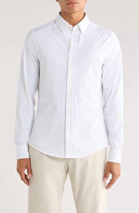 Rhone Commuter Slim Fit Button-Up Shirt