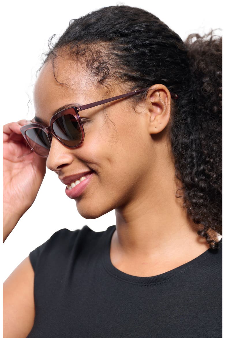 469 Sunglasses, Alternate, color, Dark Rose