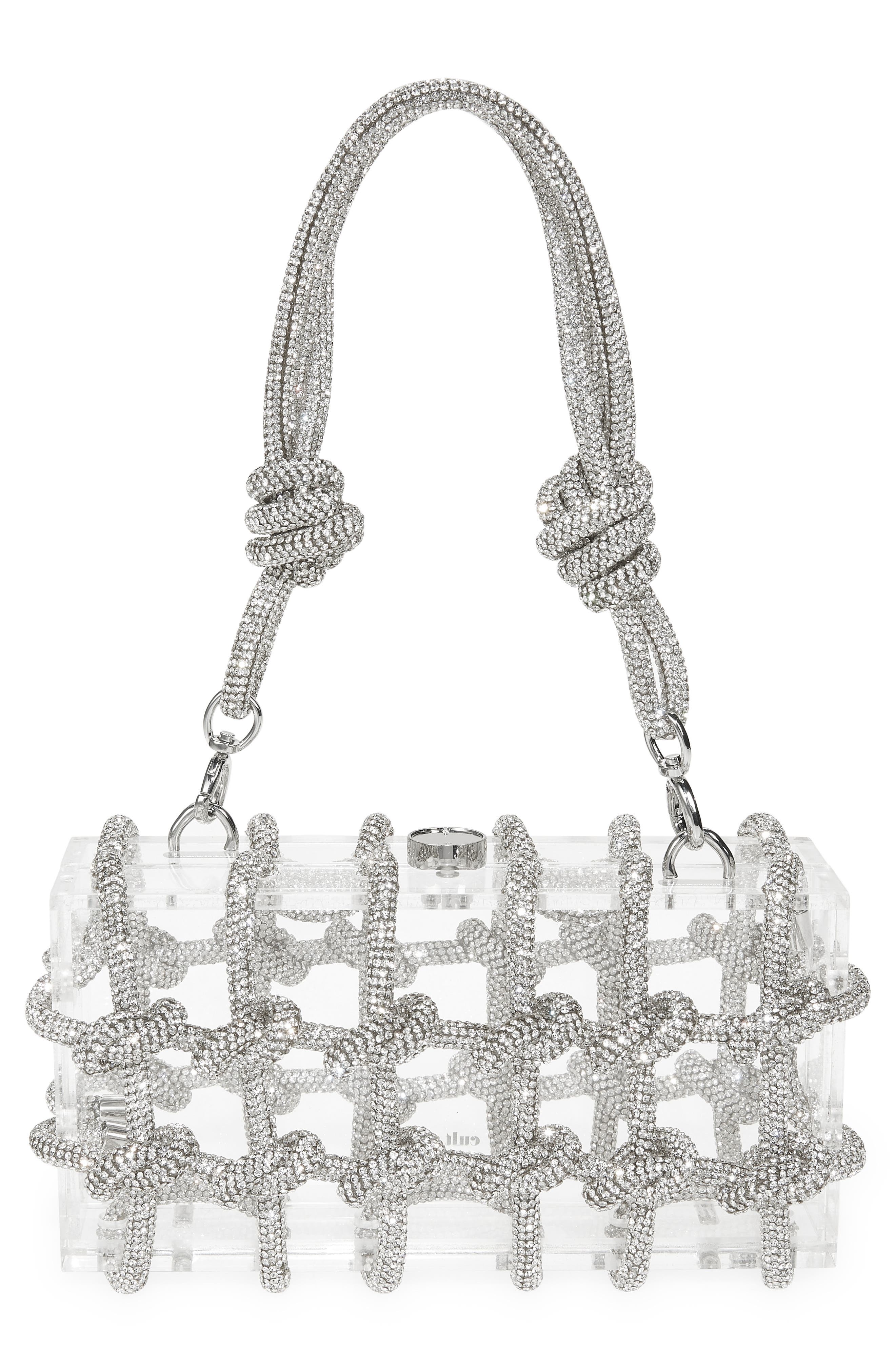 Bess Shoulder Bag, Alternate, color, CLEAR
