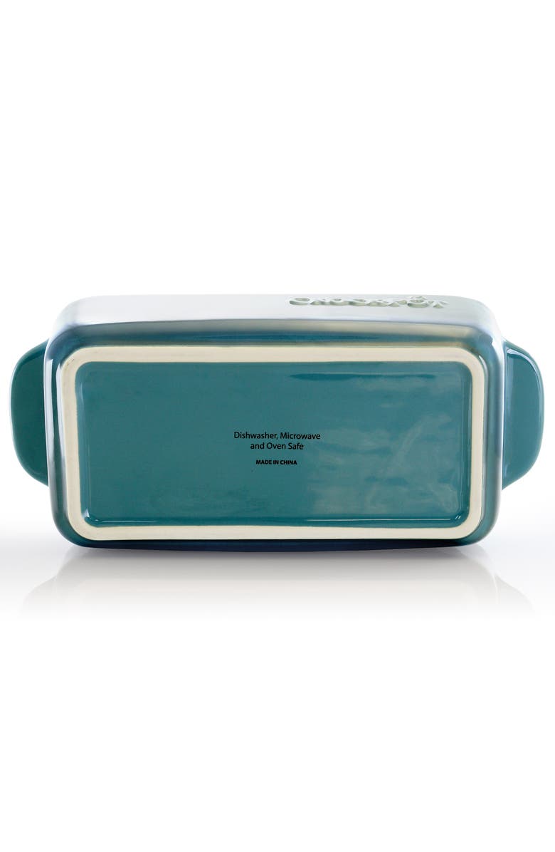 Crock-pot 1.25 Quart Rectangular Stoneware Bake Pan, Alternate, color, Blue
