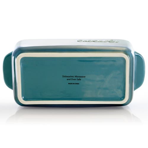 Crock-pot Artisan 1.25qt Rectangular Stoneware Bake Pan In Blue