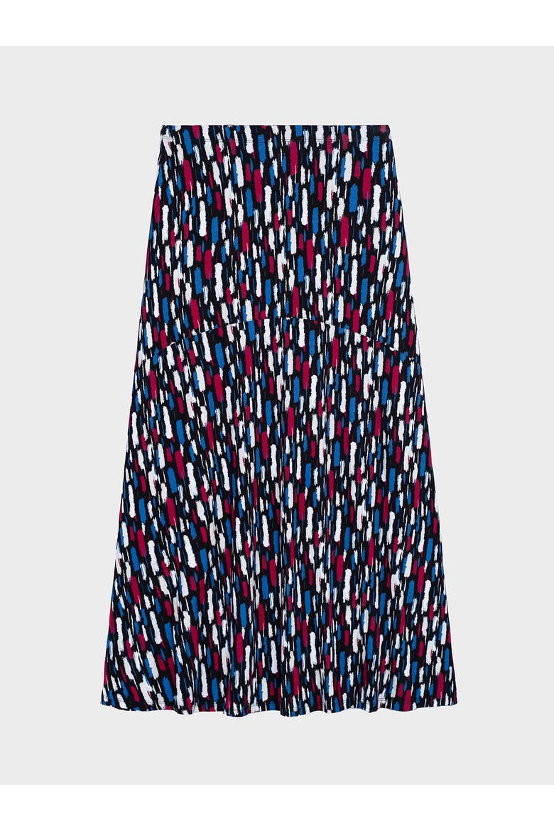 High Waisted Printed Maxi Skirt, Alternate, color, Winter Dash