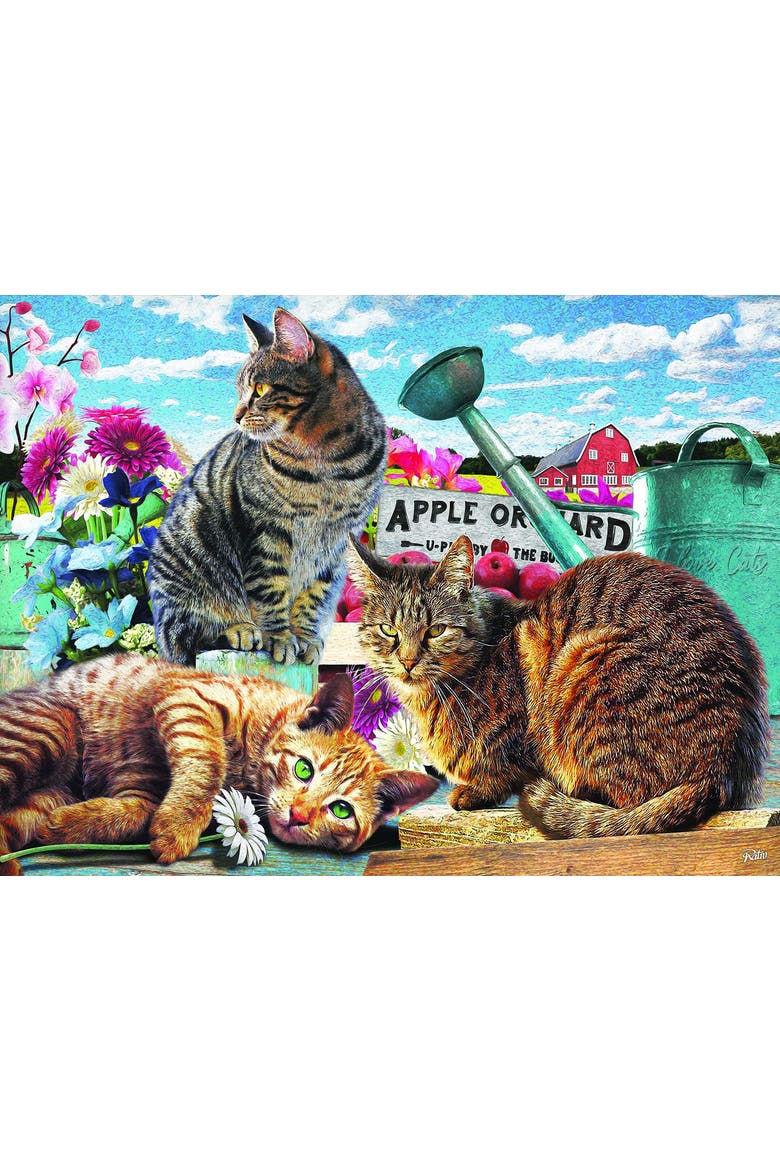 Apple Orchard 300 piece Jigsaw Puzzle for Adults, Alternate, color, Multicolor