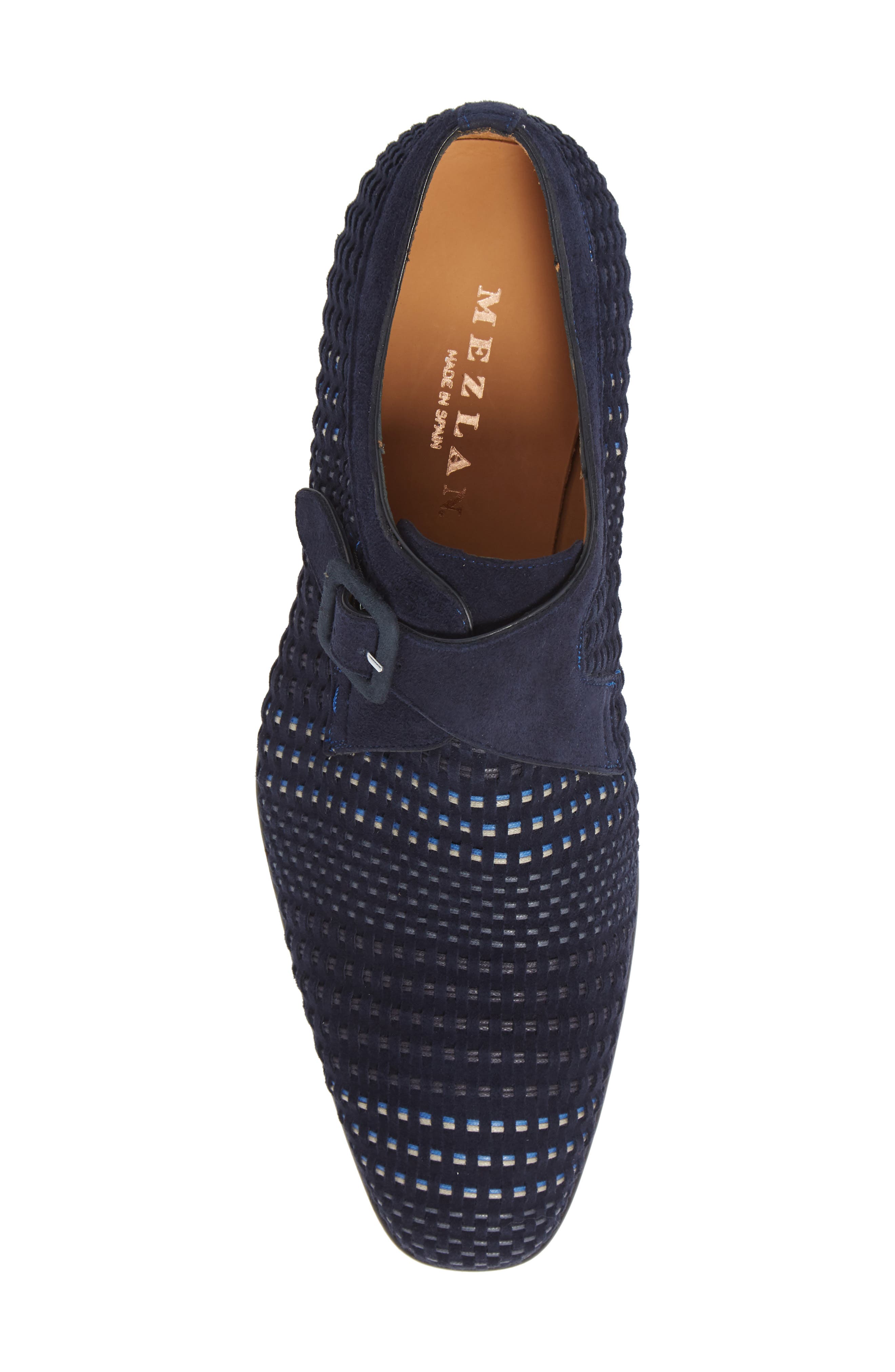 Mezlan Napier Monk Strap Shoe, Alternate, color, 