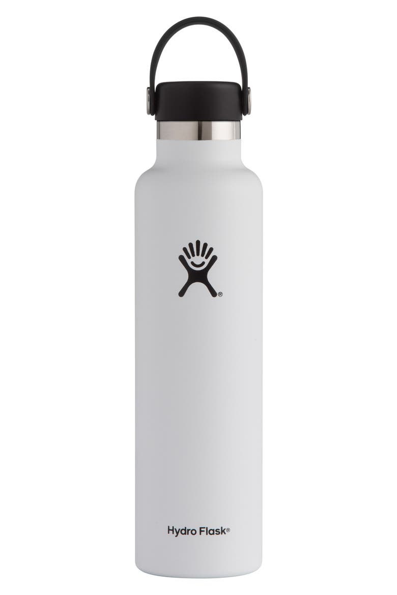 24-Ounce Standard Mouth Water Bottle, Main, color, WHITE