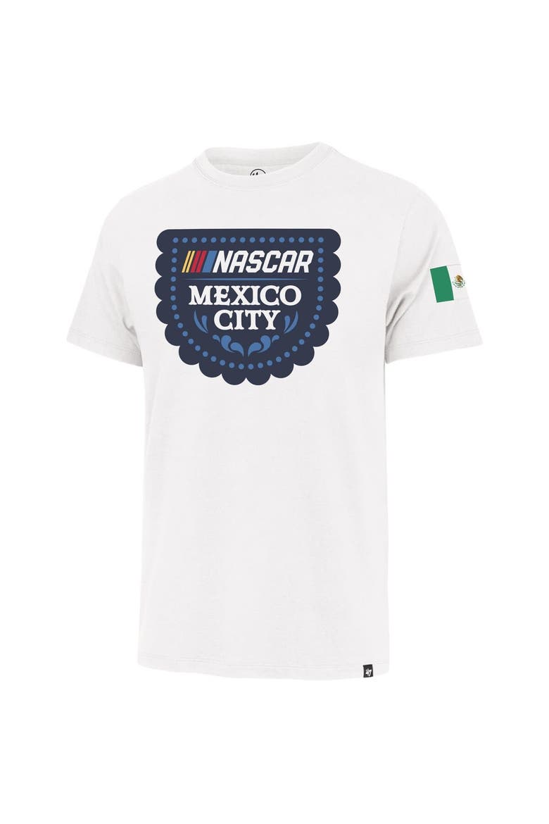 Men's '47 White NASCAR Mexico City Race Event Foundation T-Shirt, Alternate, color, White