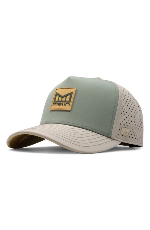 Melin Odysea Hydro Sandy Shores Adjustable Performance Ball Cap In Sand