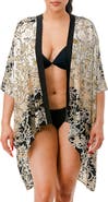 MARCUS ADLER Ombre Floral Kimono