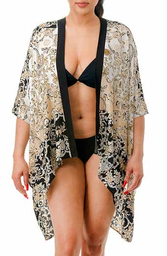 MARCUS ADLER Ombre Floral Kimono