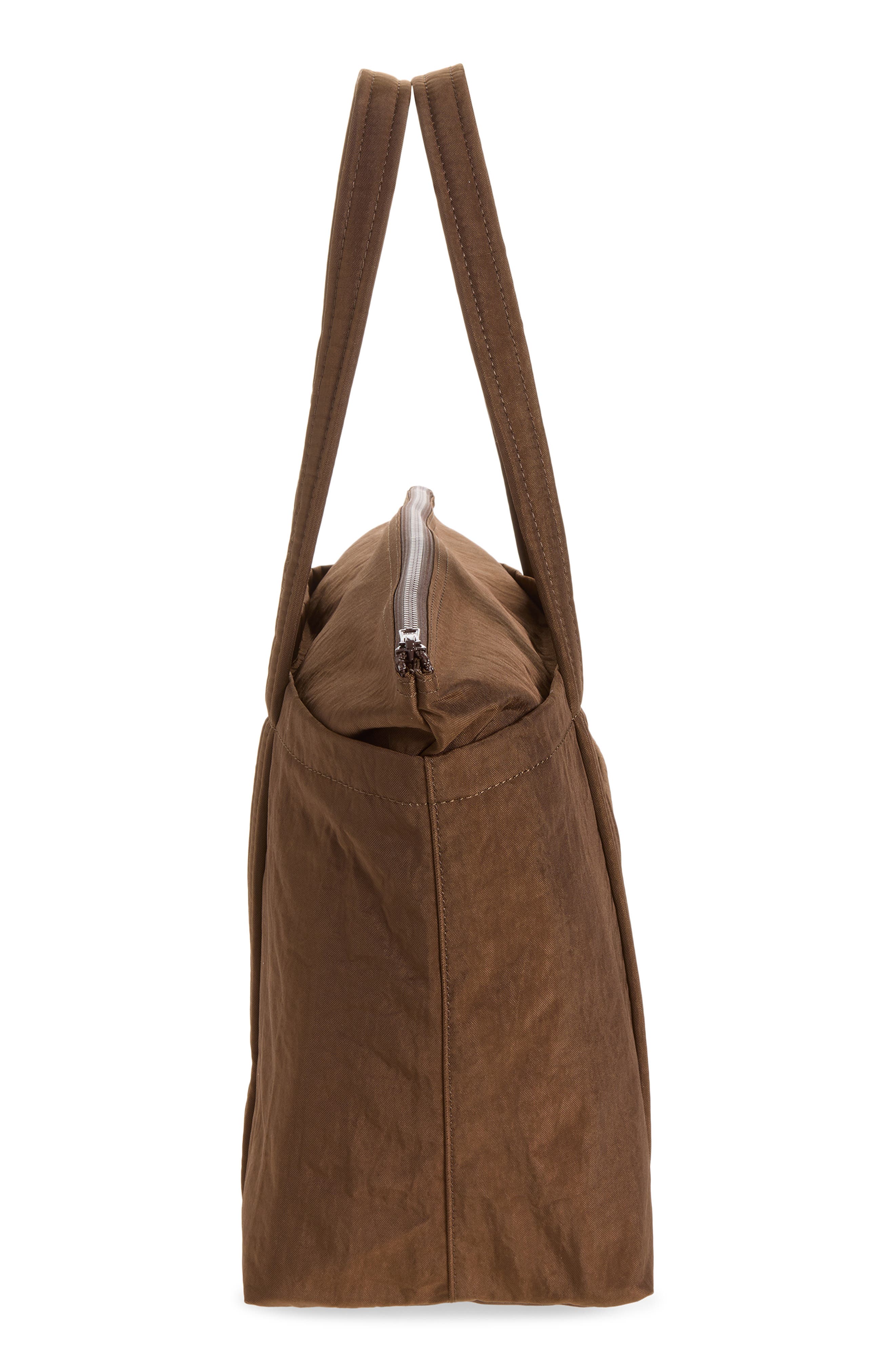 Mira Water Resistant Tote, Alternate, color, CHOCOLATE