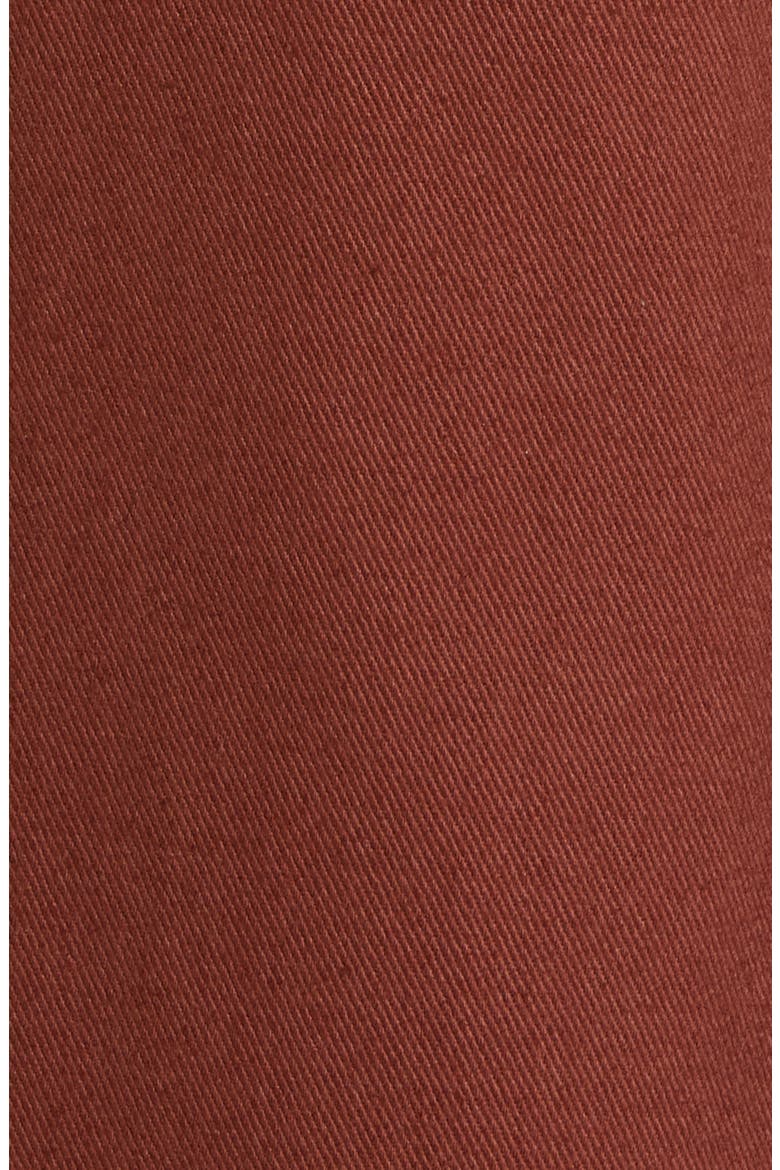 Wide Leg Cotton Twill Pants, Alternate, color, CINNAMON