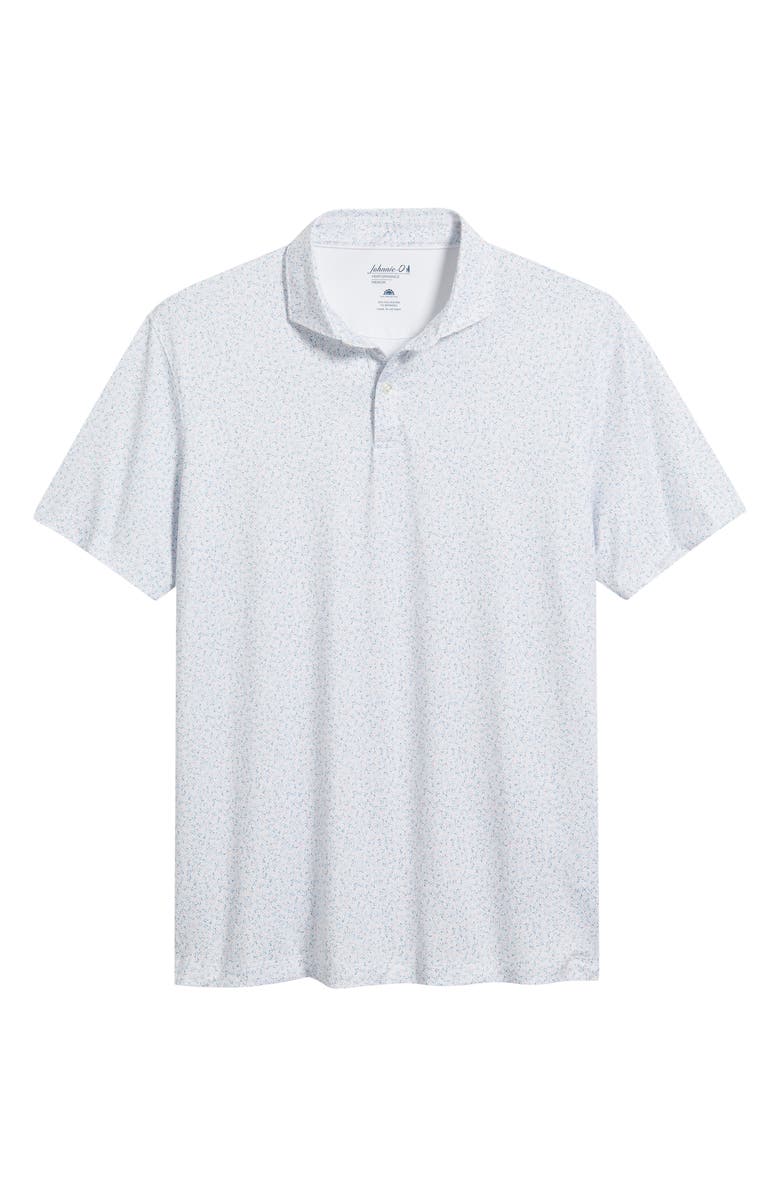 johnnie-O Kipler Performance Jersey Polo, Alternate, color, Lollipop