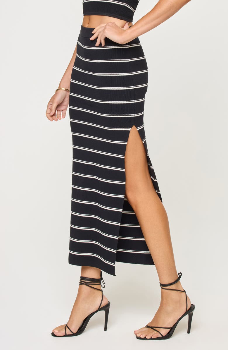 LSPACE Amalfi Cover-Up Maxi Skirt, Alternate, color, Vista Point Stripe