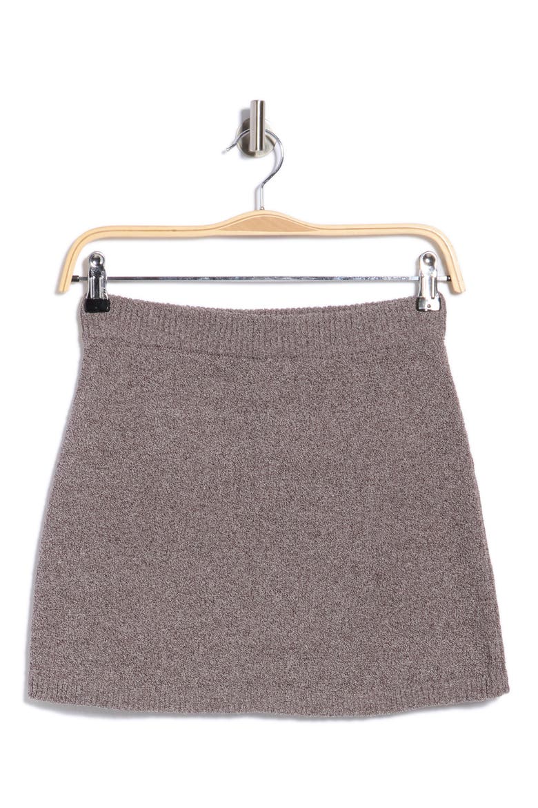 Ashfield Knit Miniskirt, Main, color, GREY