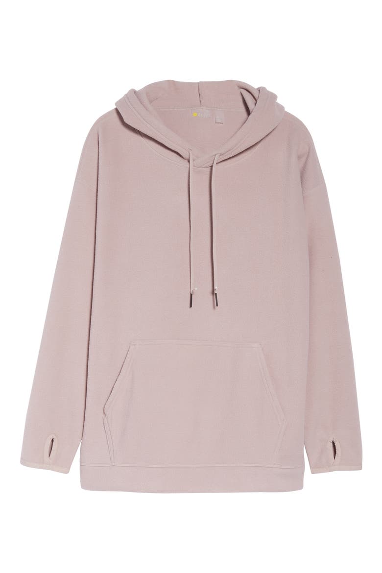 Women's Cozy Up Polar Fleece Hoodie, Alternate, color, PINK SPHINX