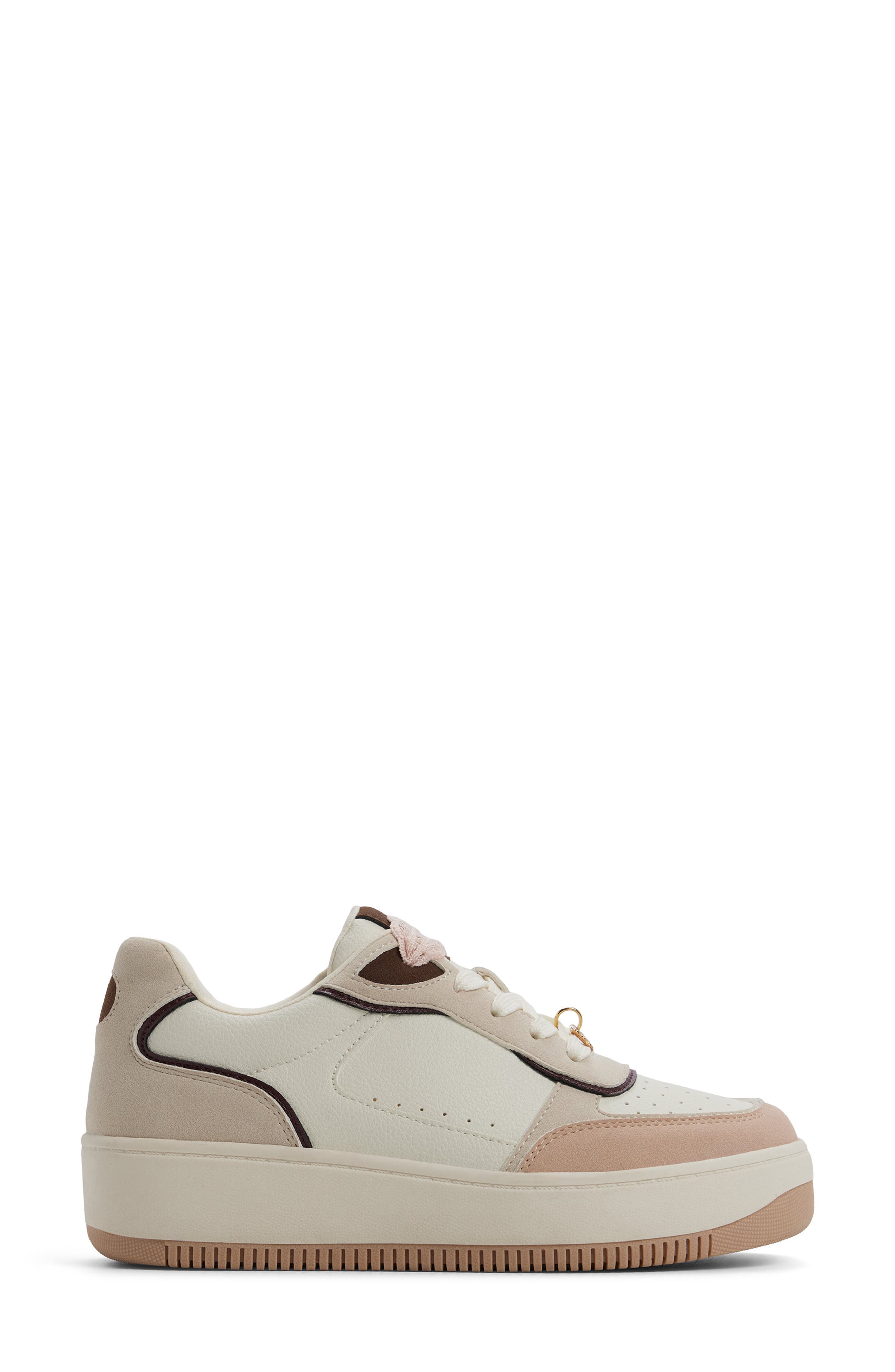 Call It Spring By Aldo Freshy Platform Sneaker, Alternate, color, White/ Light Pink
