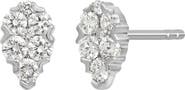 Bony Levy Mika Cluster Pear Diamond Stud Earrings