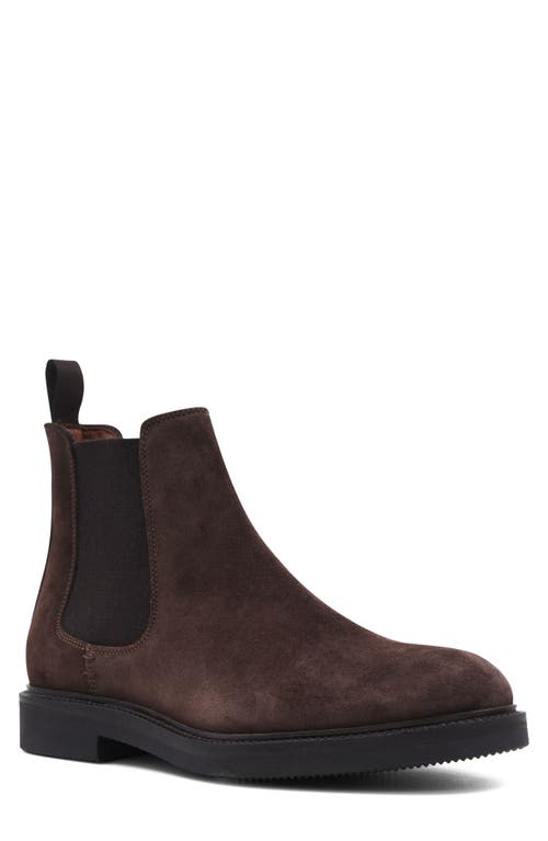 Aquatalia Prospero Water Resistant Chelsea Boot In Brown