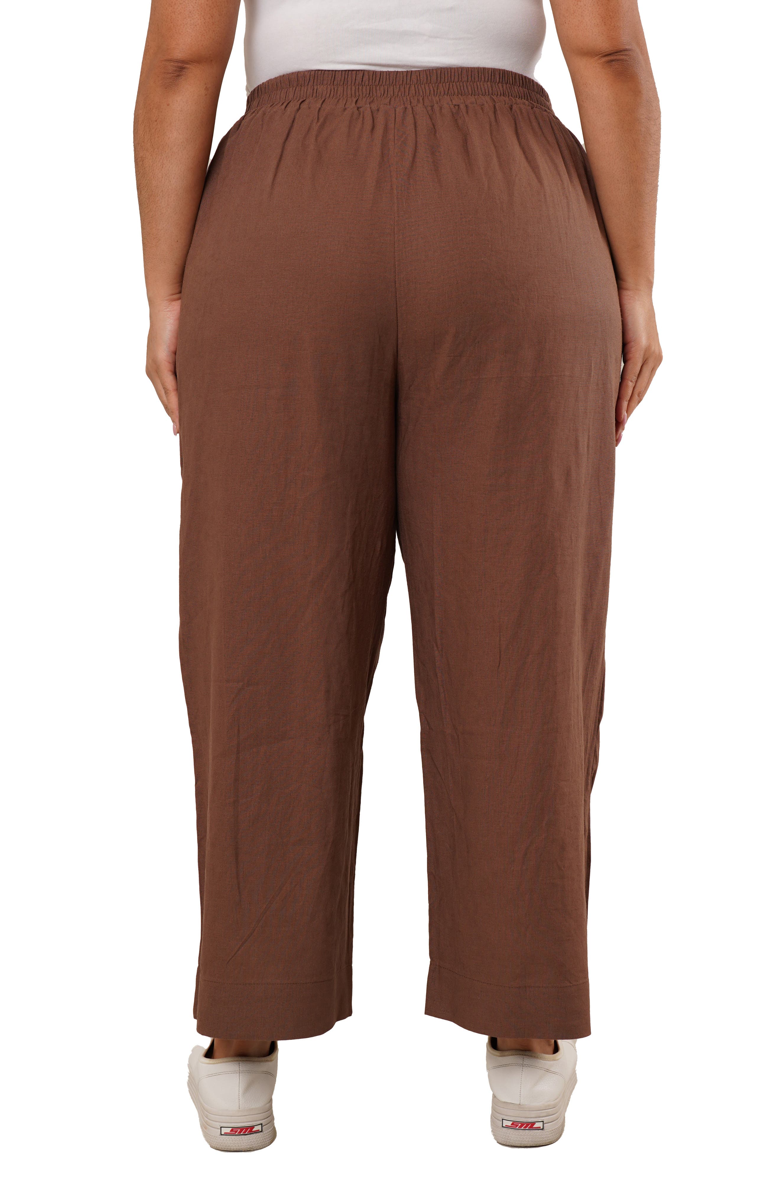 Elastic Waist Crop Pants - image 2