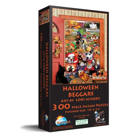 Halloween Beggars 300 piece Jigsaw Puzzle for Adults