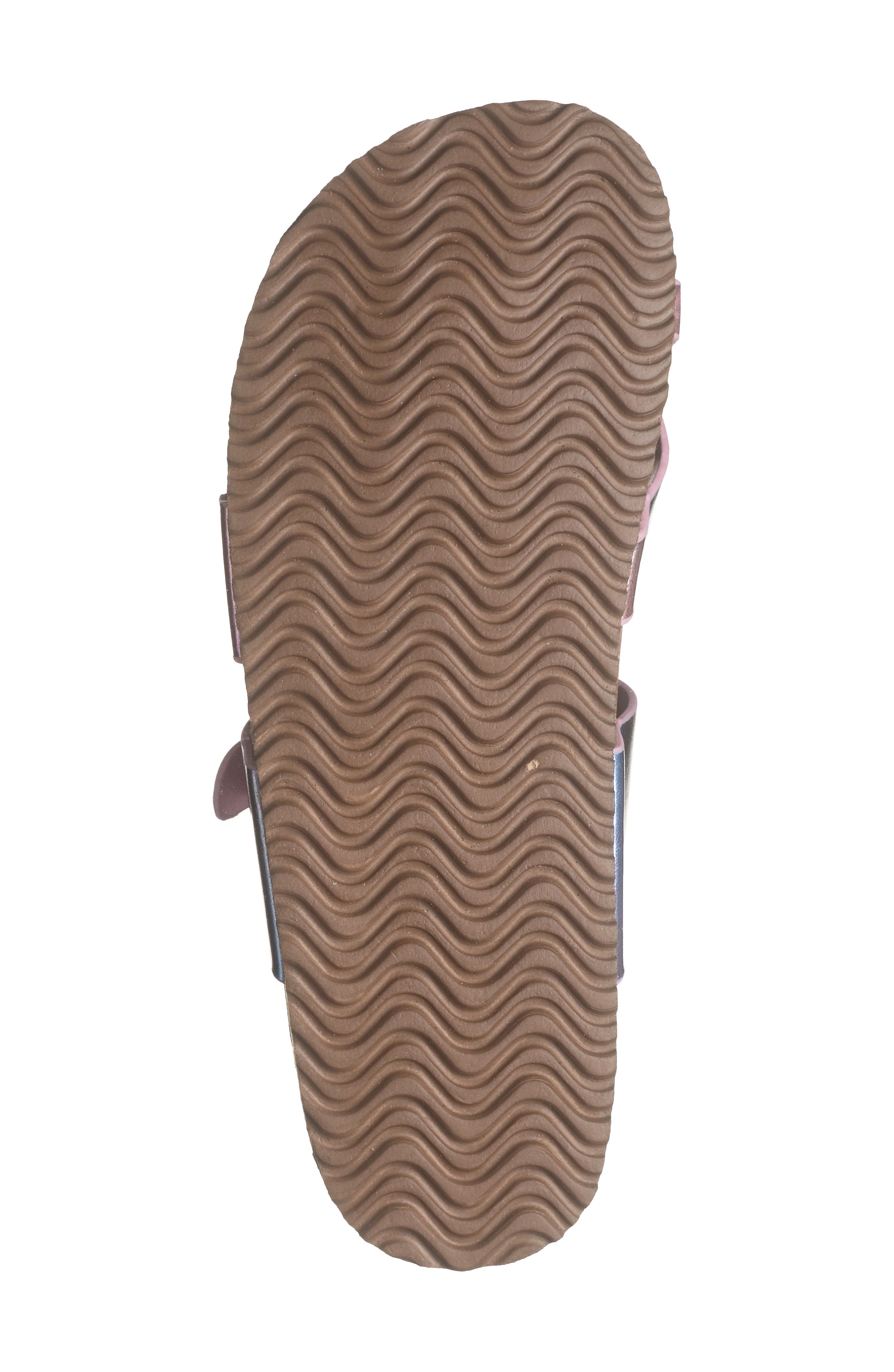 Steve Madden Beached Slide Sandal, Alternate, color, Metallic Multi