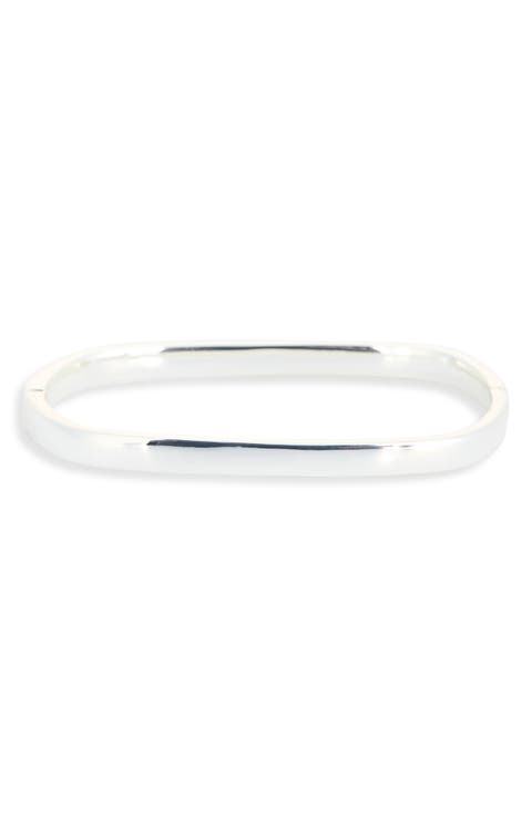 Demi Fine Oval Bangle Bracelet